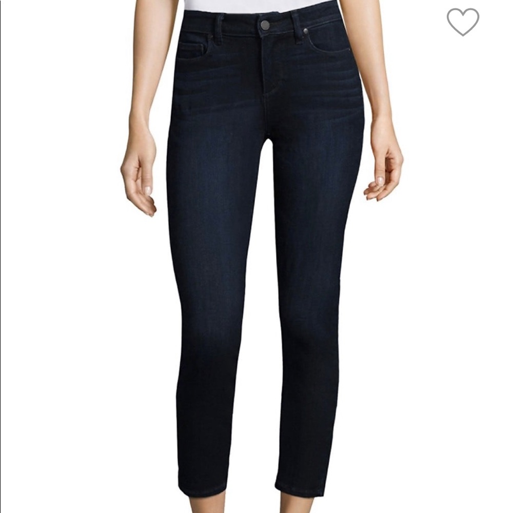 Paige dark denim Verdugo crop jean